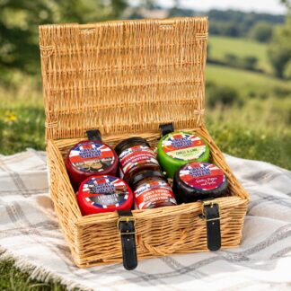 Build Your Own Cheese & Chutney Hamper Basket